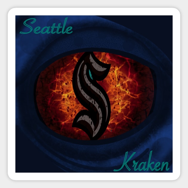 Seattle kraken Magnet by TornToo